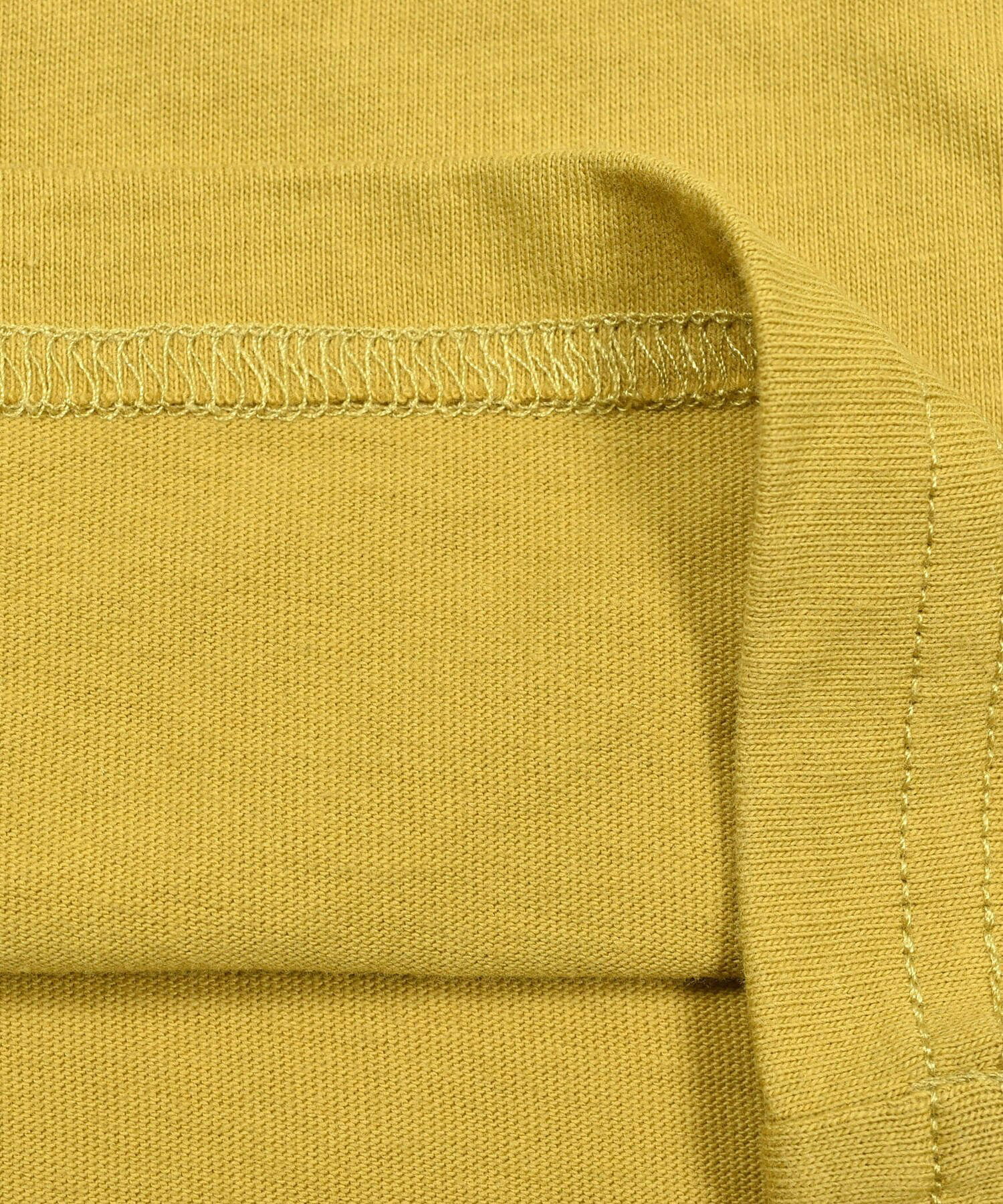 前面プリントパッチ刺しゅう半袖Tシャツ+ボーダー柄長袖Tシャツ2点セット(80~130cm)